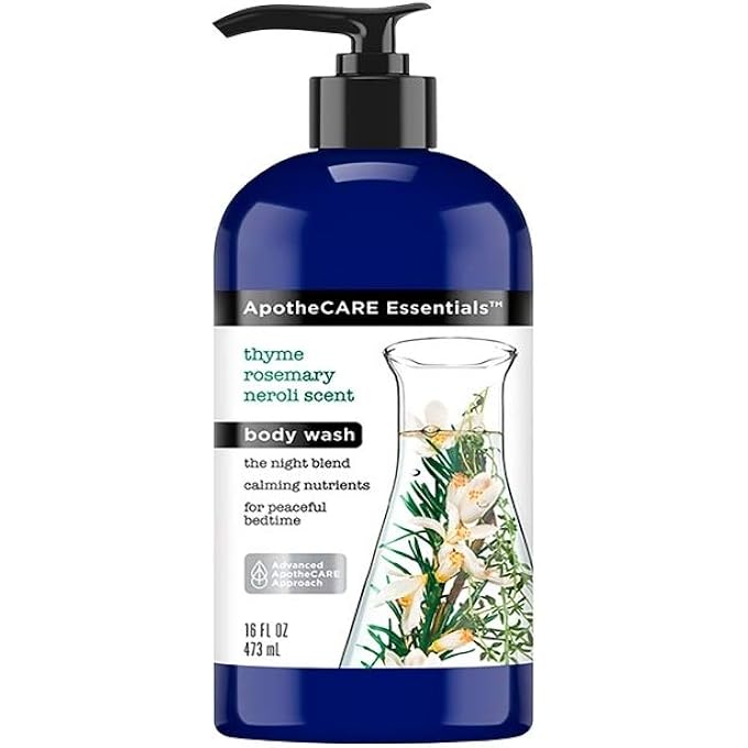 ApotheCARE Essentials Apothecare essentials the night blend body wash neroli 16 Ounce, 16 Ounce